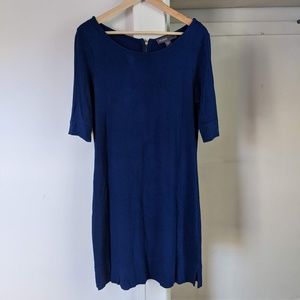 Donna Ricco NY Blue Midi Dress Size M